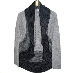 Keren Hart gray sweater cardigan M